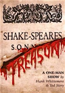 Script Cover of "Shake-speare's Treason"