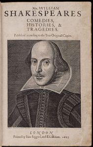      First Folio - 1623