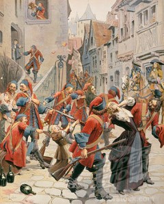 Persecution of the French Huguenots (Leloir, 1904)