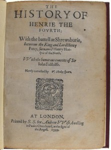 1 Henry IV 1599