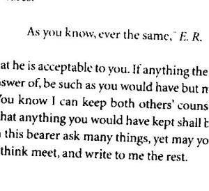 Elizabeth to Leicester July 19, 1586 CLICK ON IMAGE FOR LARGER VIEW 